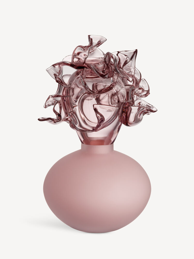 KOSTA BODA Mino rosa H 23 cm